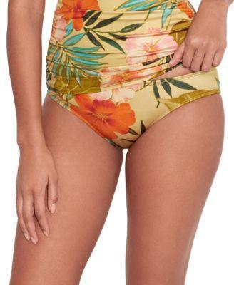 Lauren Ralph Lauren Island Tropical Hipster Bikini Bottom (Multicolor) Women's Swimwear Product Image