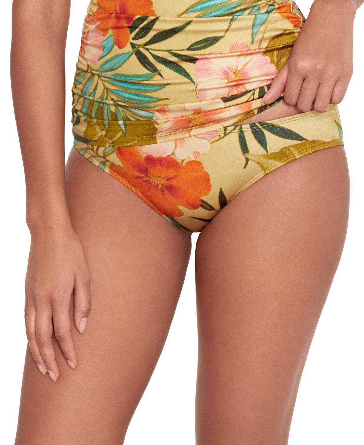 Lauren Ralph Lauren Island Tropical Hipster Bikini Bottom (Multicolor) Women's Swimwear Product Image