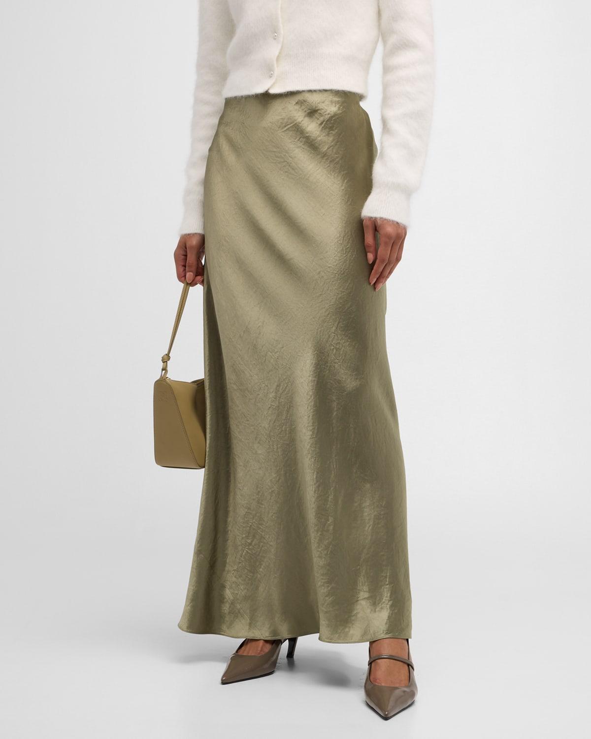 Satin Maxi Skirt product image