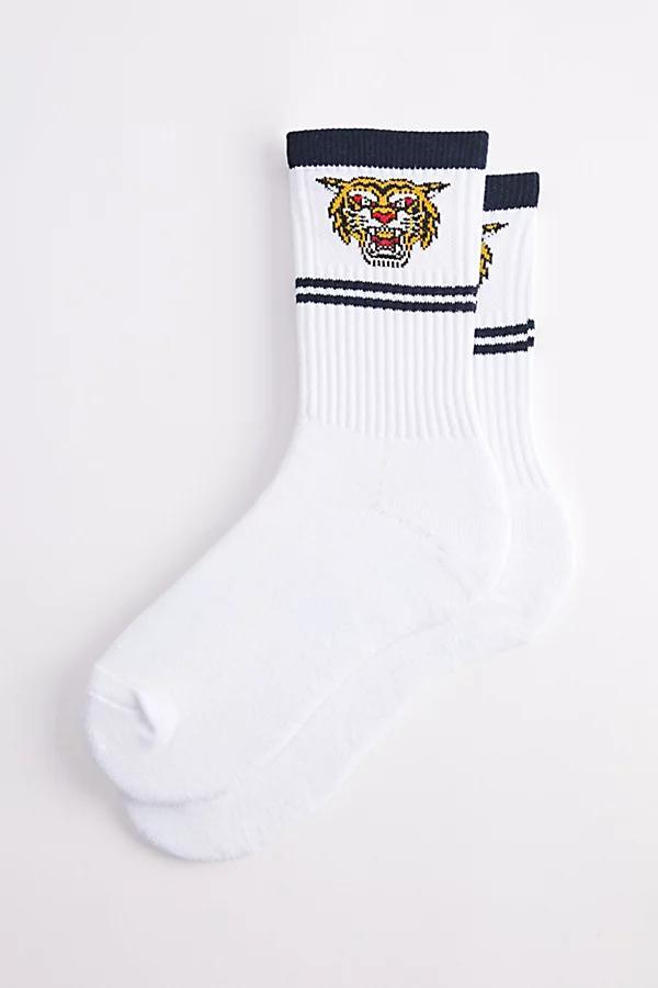 Tiger Head Crew Sock Mens at Urban Outfitters Product Image