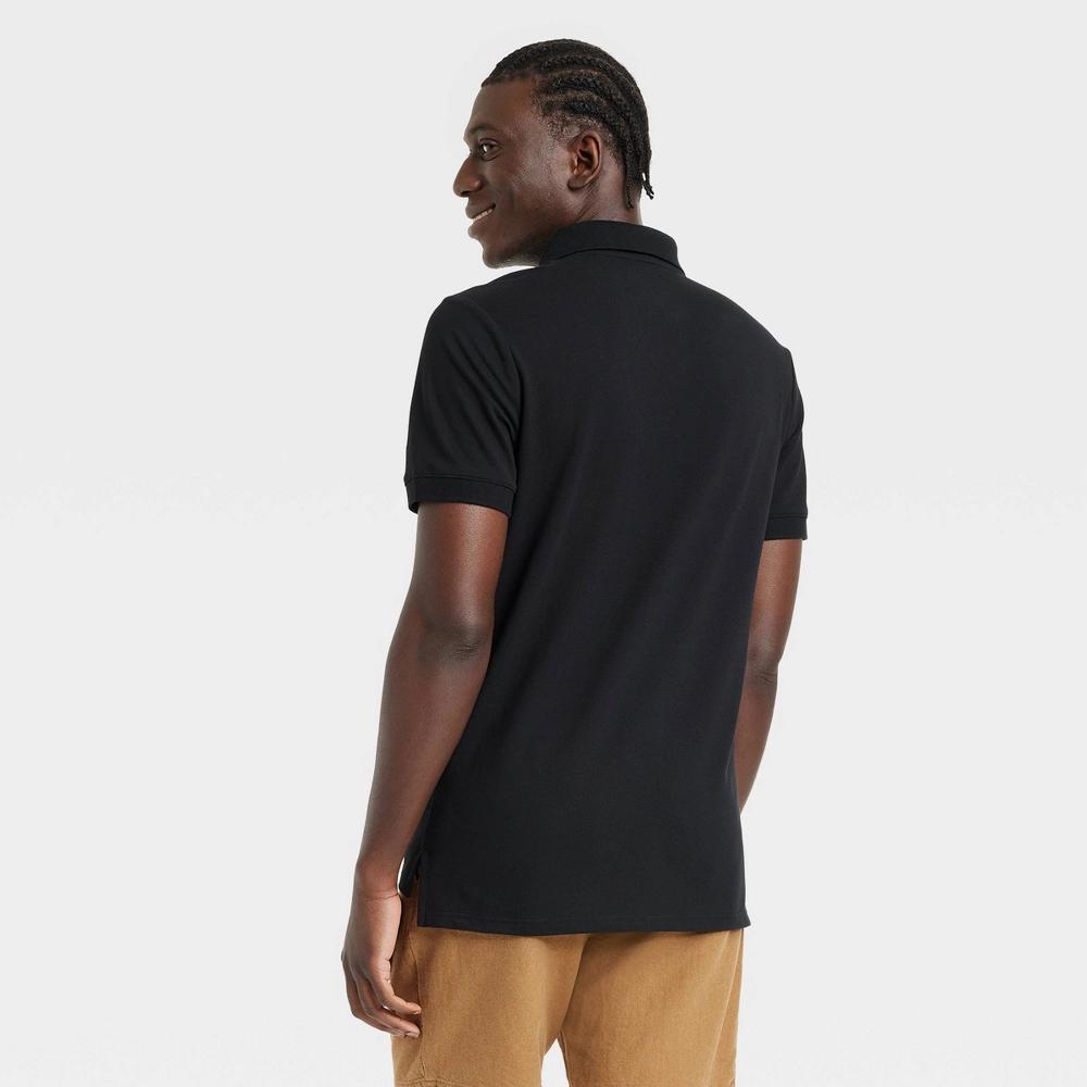 Mens Every Wear Loring Polo Shirt - Goodfellow & Co Black XXL Product Image