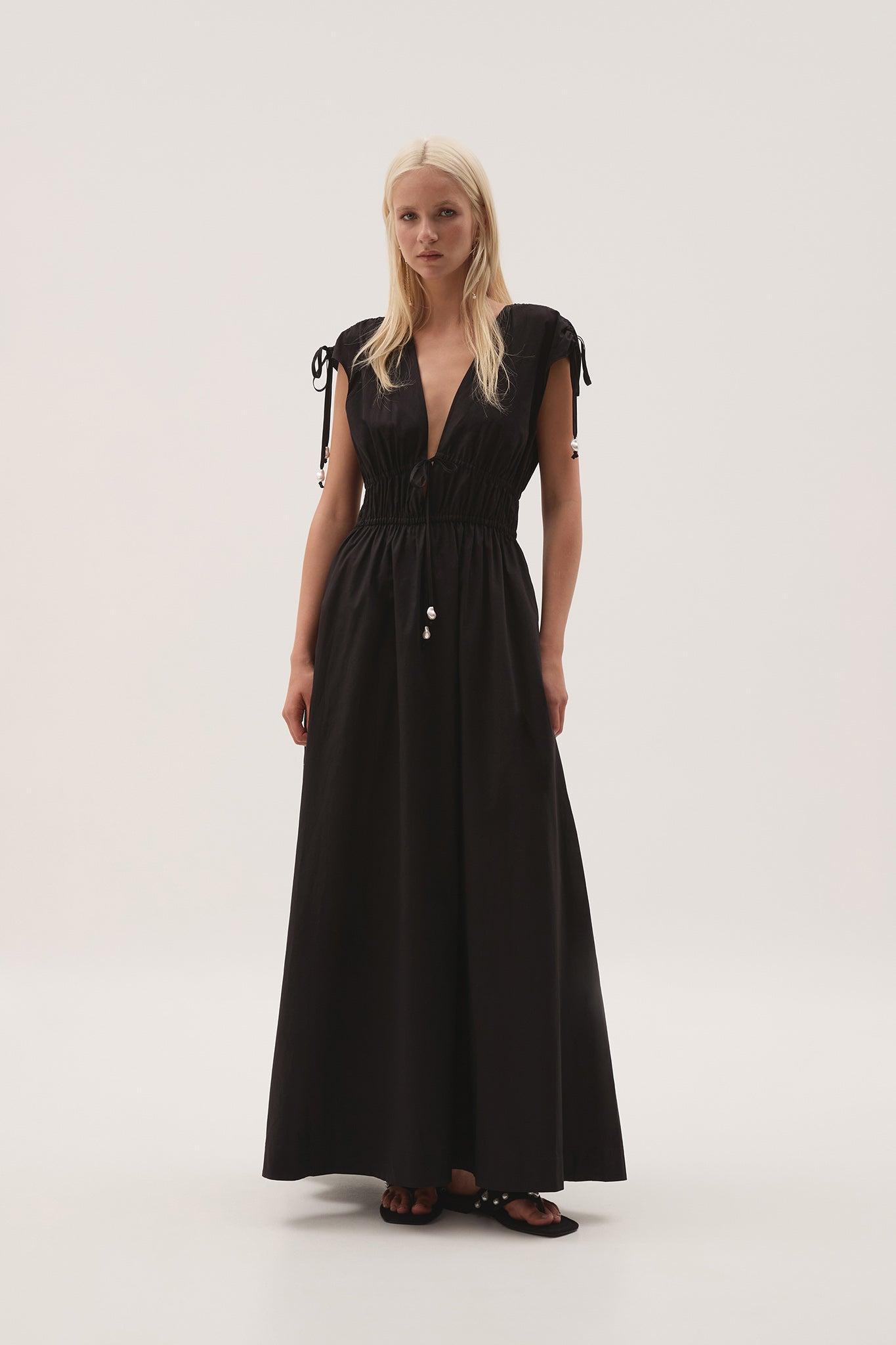 Marley Tie Maxi Dress Product Image