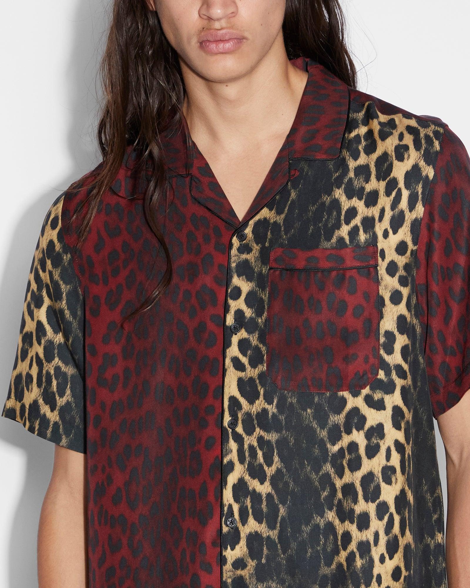 BIG KAT RESORT SS SHIRT 2 TONE Male Product Image