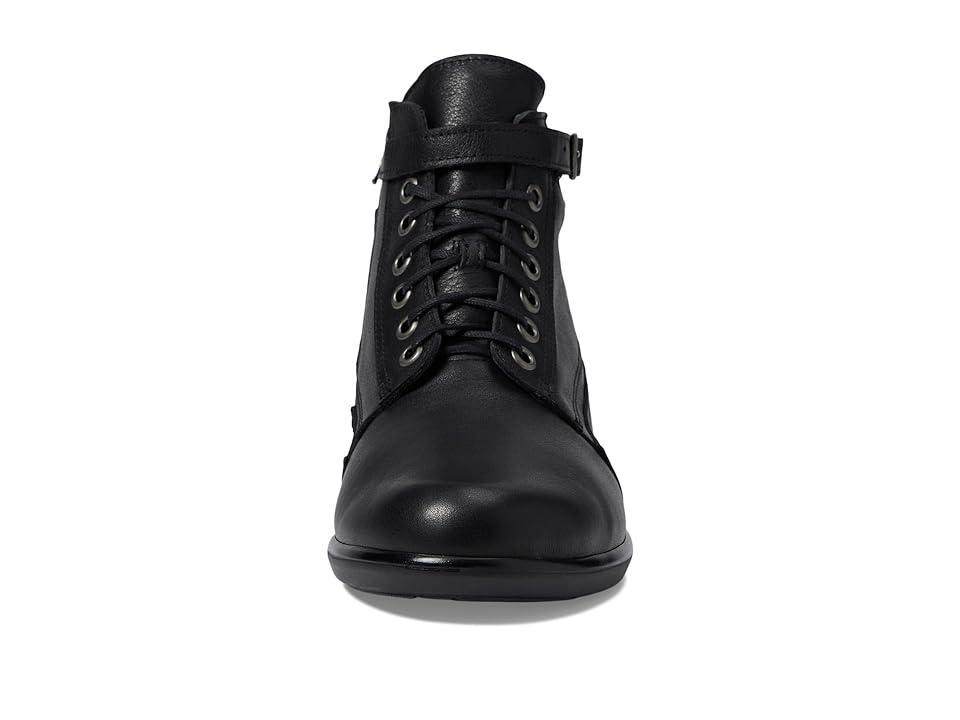 Naot Kona (Black Water Resistant Leather) Women's Boots Product Image