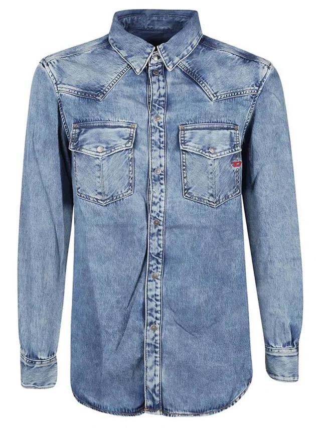 D-ocean Shirt In Blue Product Image