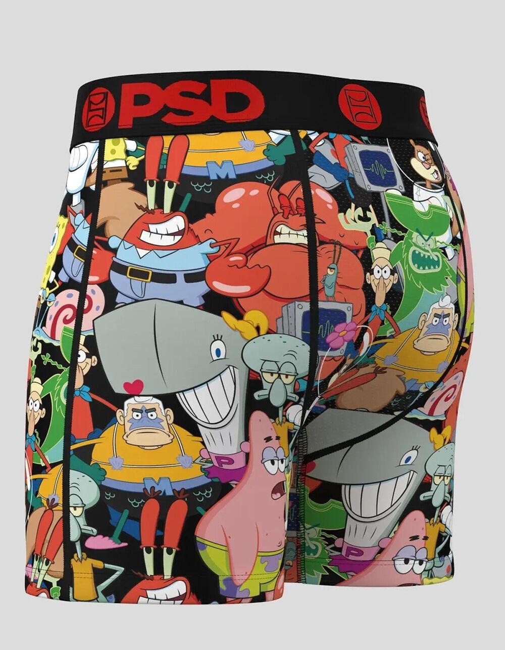 PSD x SpongeBob SquarePants Squad Mens Mid Boxer Briefs Product Image