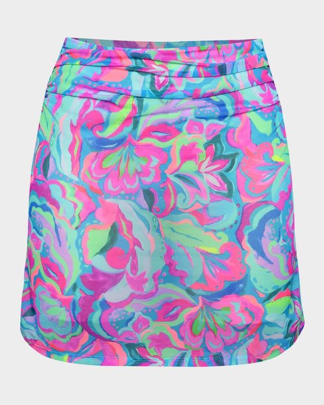 Swirltopia Mesh Mini Skirt Coverup Product Image