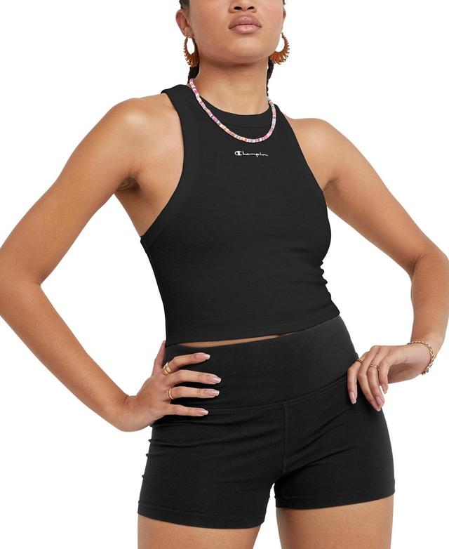 Champion Fitted Rib Tank (Happy Spring ) Women's Clothing Product Image