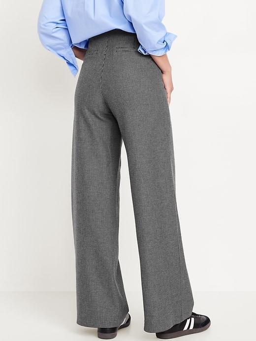 High-Waisted Pull-On Pixie Wide-Leg Pants Product Image