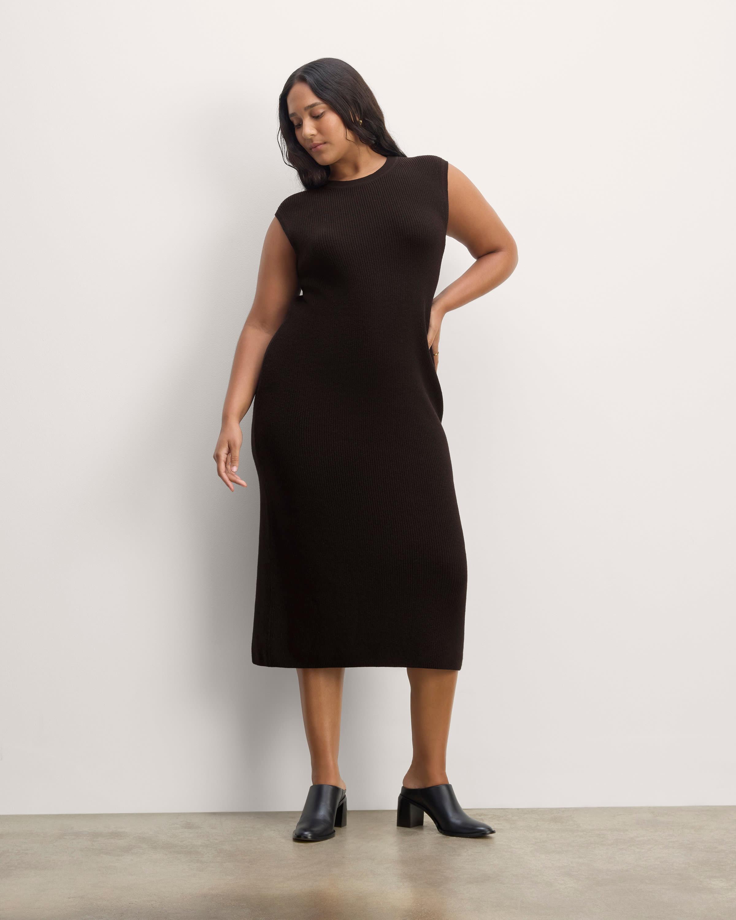 The Midi Dress in Everyday Cotton Product Image