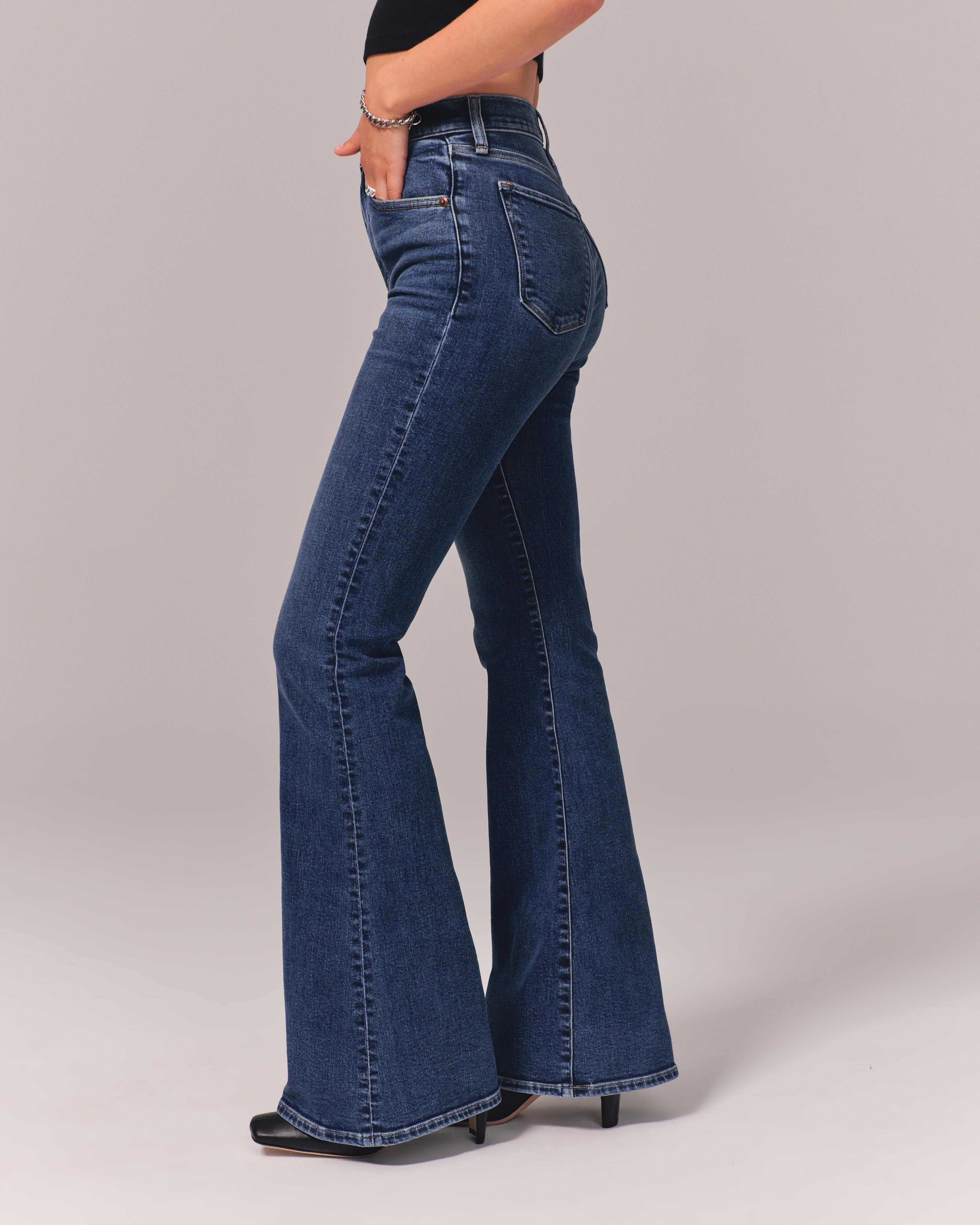 Ultra High Rise Stretch Flare Jean Product Image