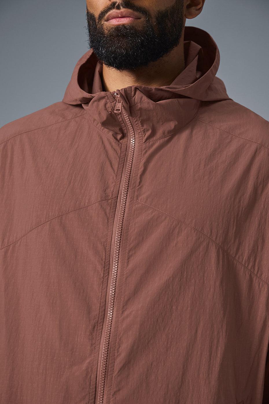 Vantage Nylon Ripstop Track Jacket - Chestnut Male Product Image