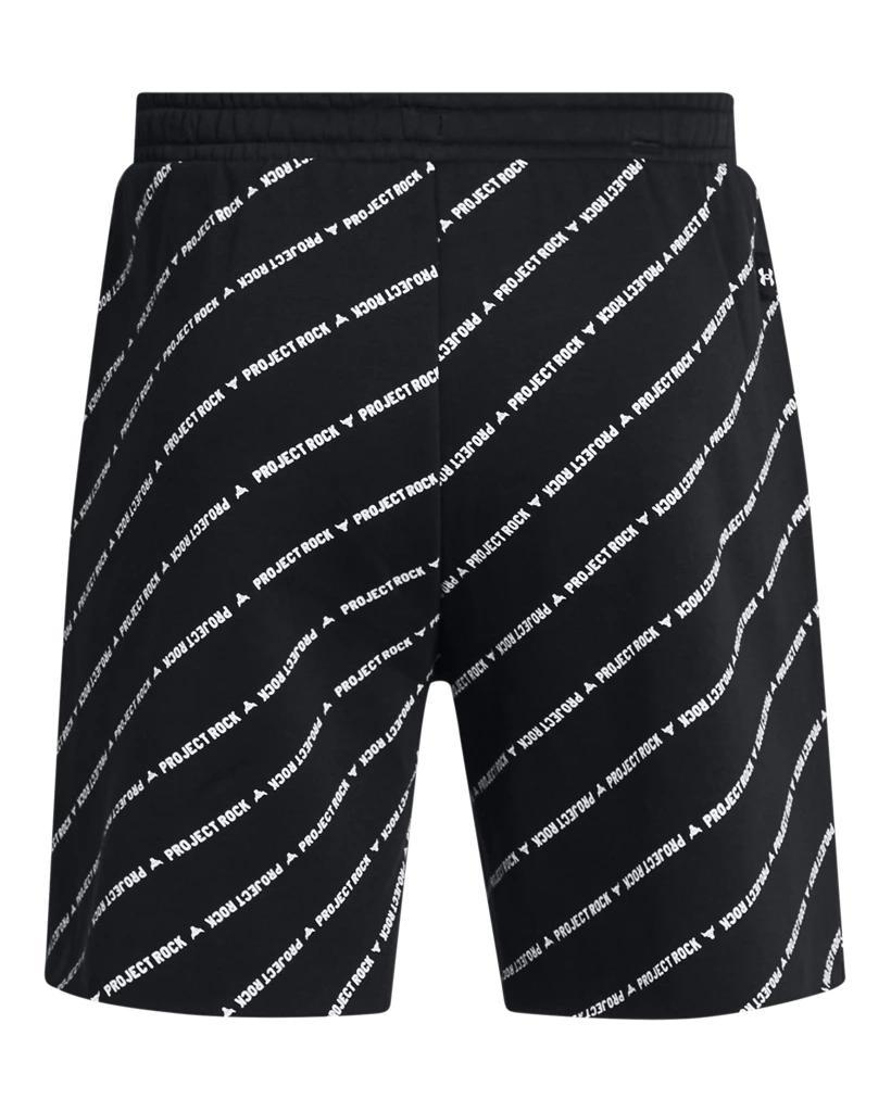 Men's Project Rock Icon Fleece Printed Badge Of Honor Shorts Product Image