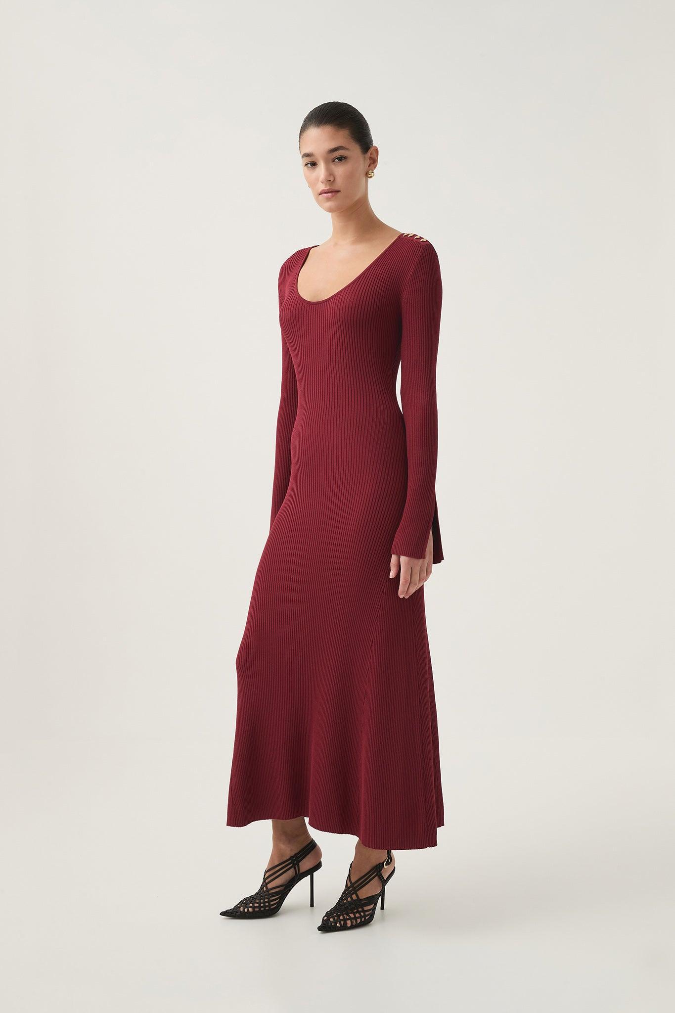 Zeitgeist Knit Midi Dress Product Image