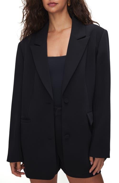 Womens Luxe Suiting Boyfriend Blazer Product Image