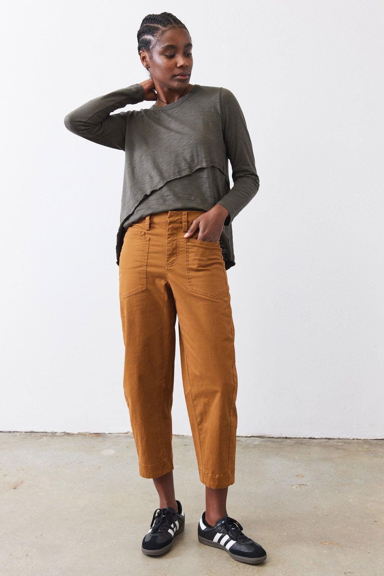 The Slouchy Soft Twill Pants Product Image