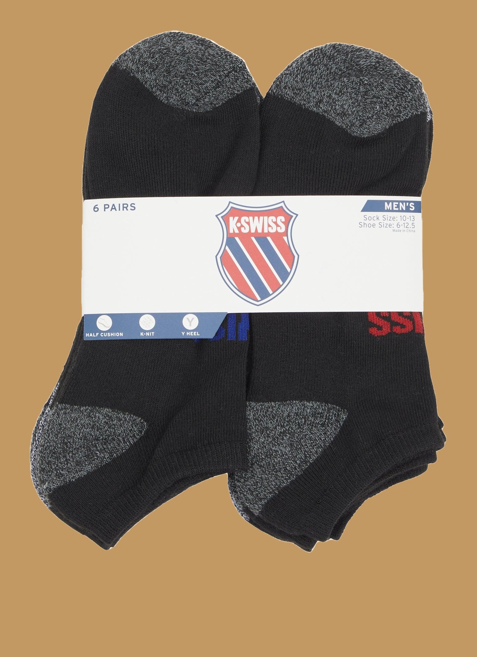 Mens K-Swiss 6 Pack Socks Male Product Image