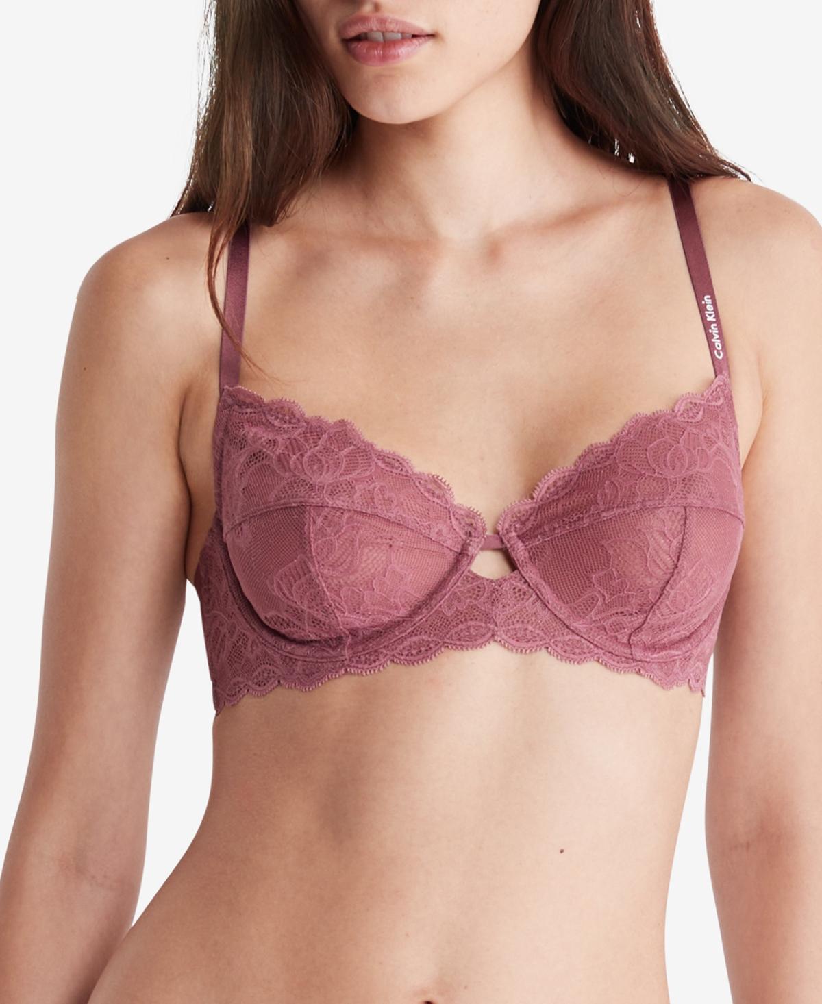 Calvin Klein Seductive Comfort Lace Full Coverage Unlined Bra Product Image