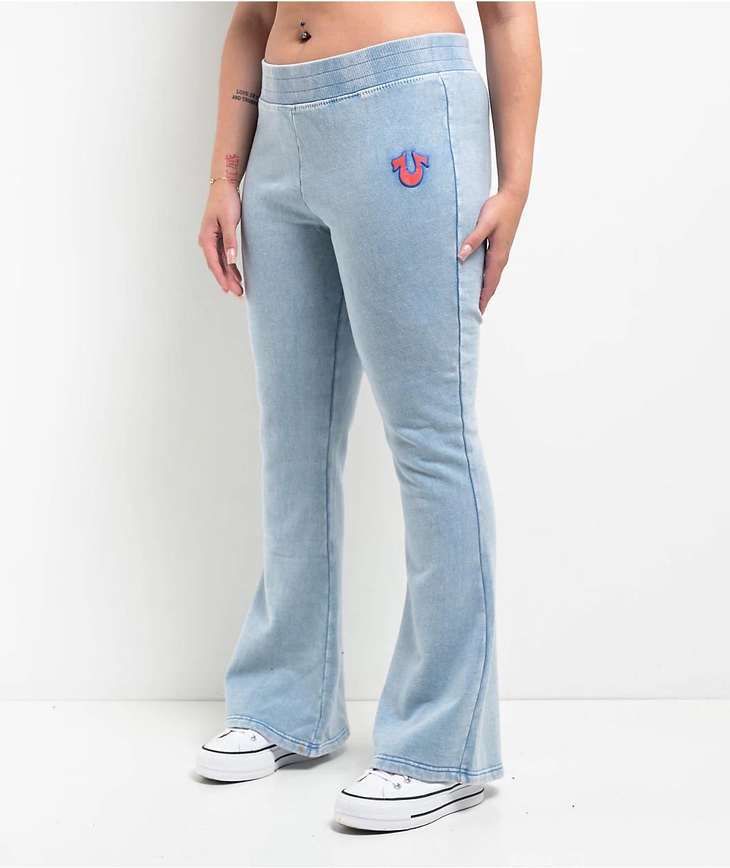 True Religion Big T Pacific Low Rise Bootcut Sweatpants Product Image