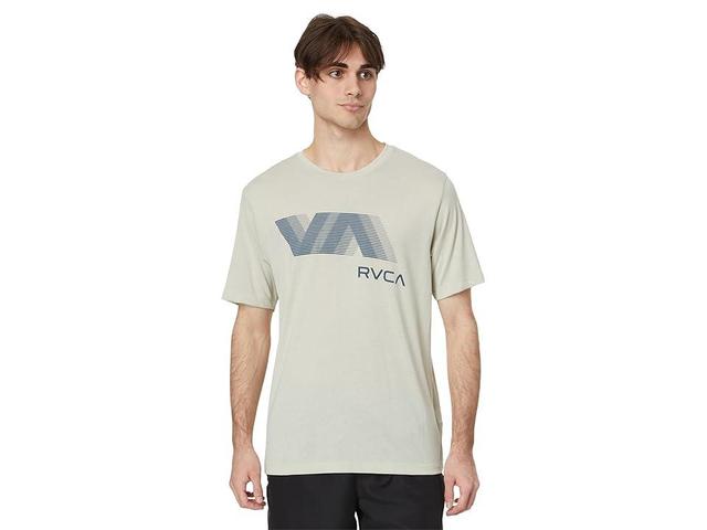 RVCA Va RVCA Blur Ss (Chalk) Men's Clothing Product Image