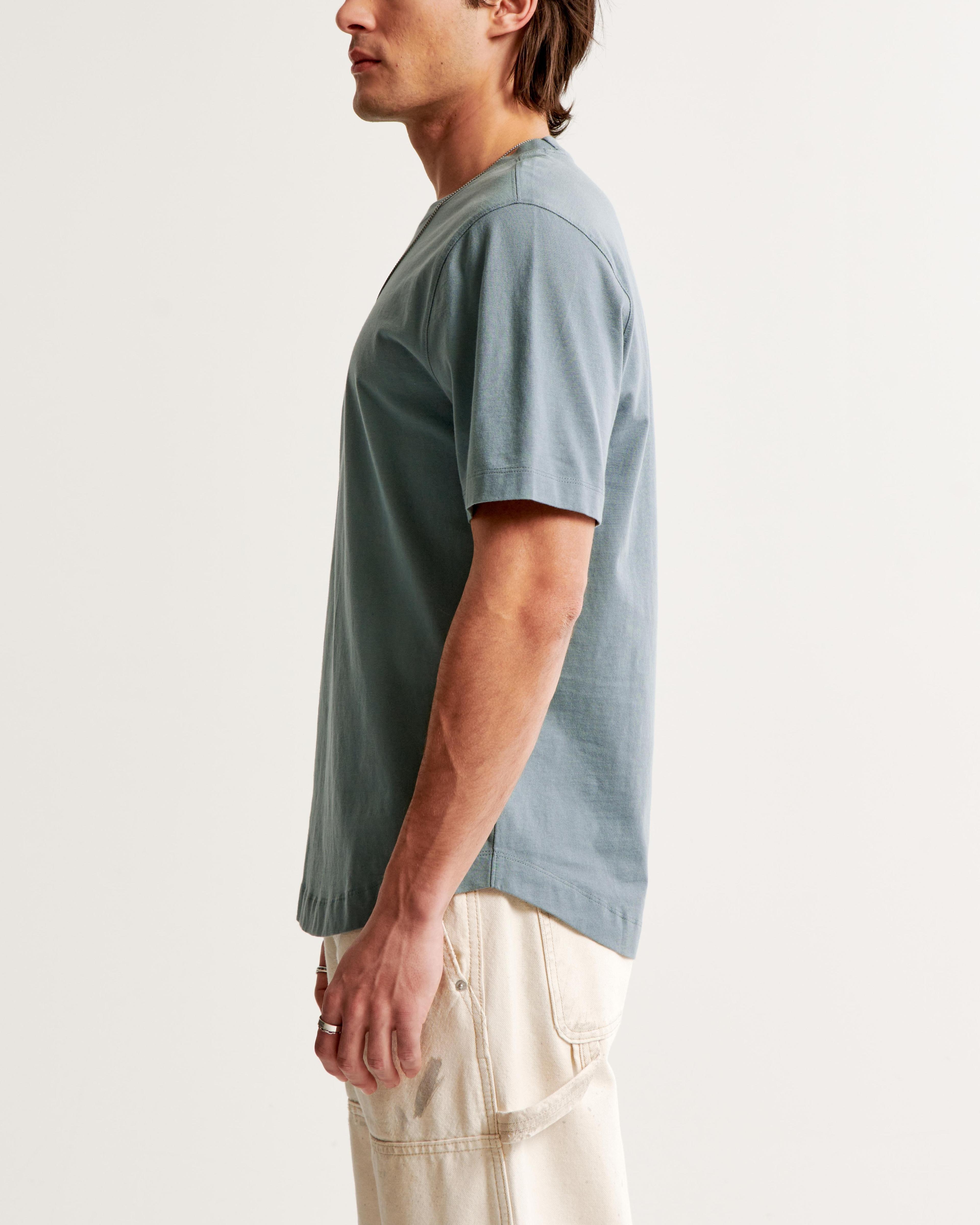 Classic Polished Curved Hem Tee Product Image