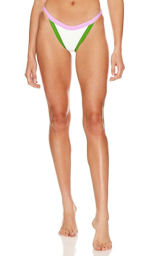 LSPACE Vacay Classic Bottom in White. Product Image