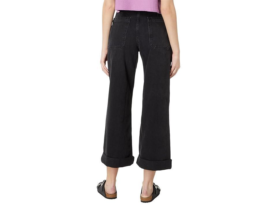 Free People Palmer Cuffed Jean (Outer Space) Women's Dress Pants Product Image