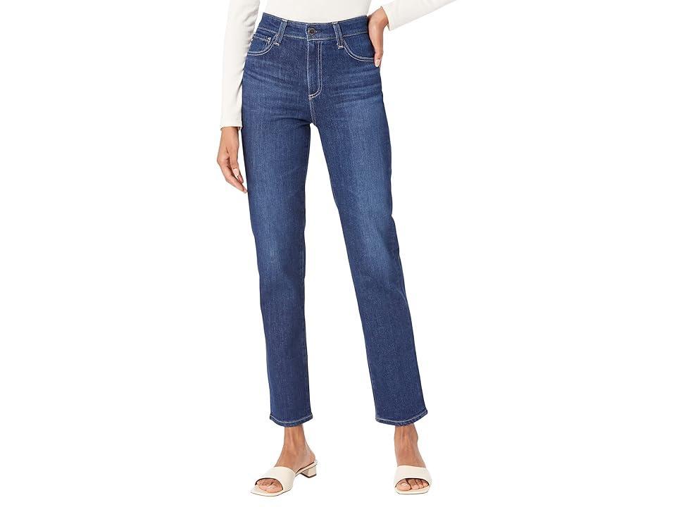 AG Jeans Saige High-Rise Straight Leg Jeans in Easy Street (Easy Street) Women's Jeans Product Image