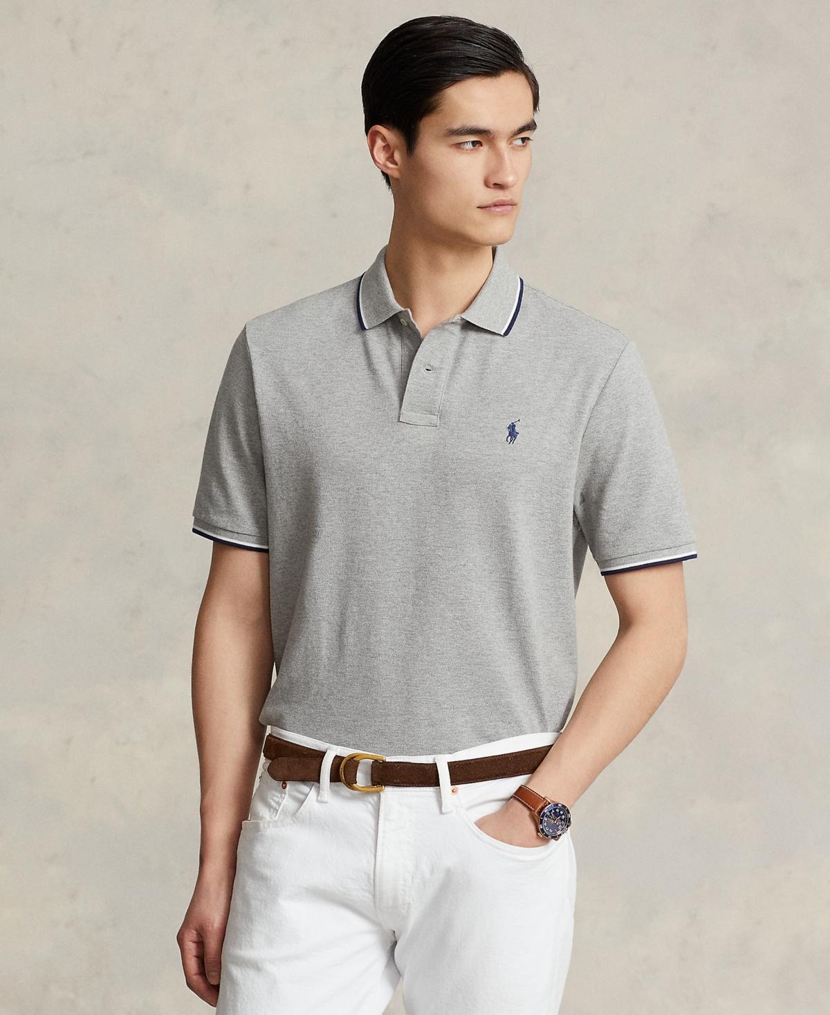 Polo Ralph Lauren Mens Classic-Fit Mesh Polo Shirt Product Image