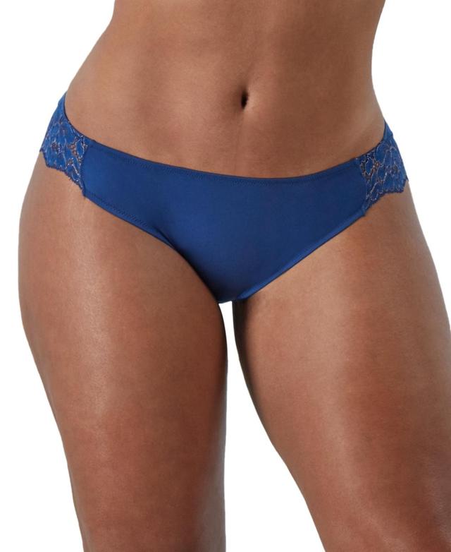 Maidenform Lace Back Tanga Underwear 40159, Womens, Blue Eclipse Product Image