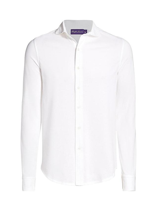 Mens Down Collar Shirt Product Image