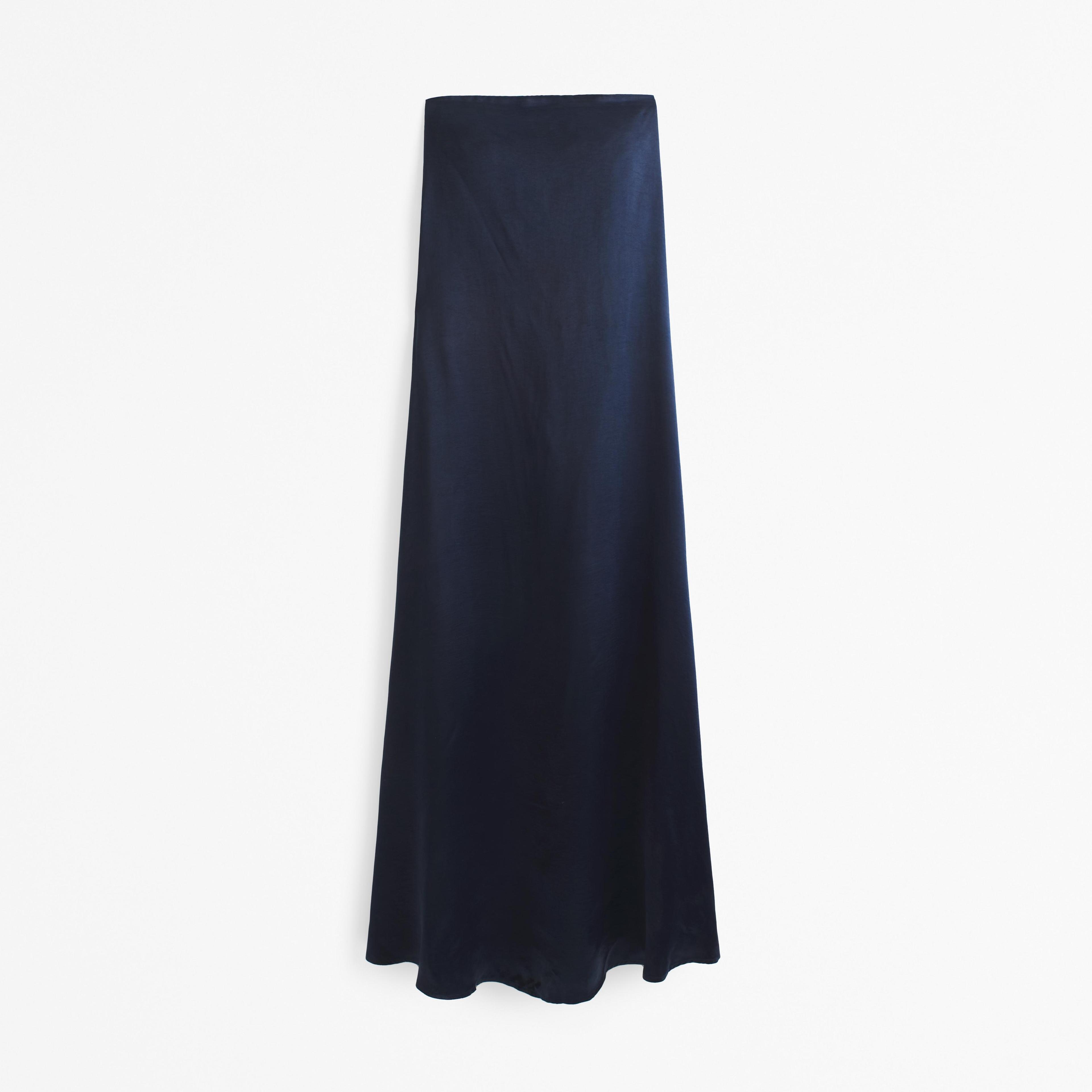 Strapless Trapeze Maxi Dress Product Image