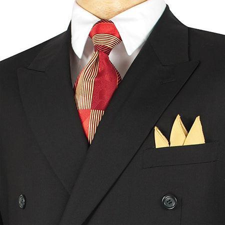 Men's Tuxedo Regular Fit Collection With Tails 3 Piece In Black Product Image