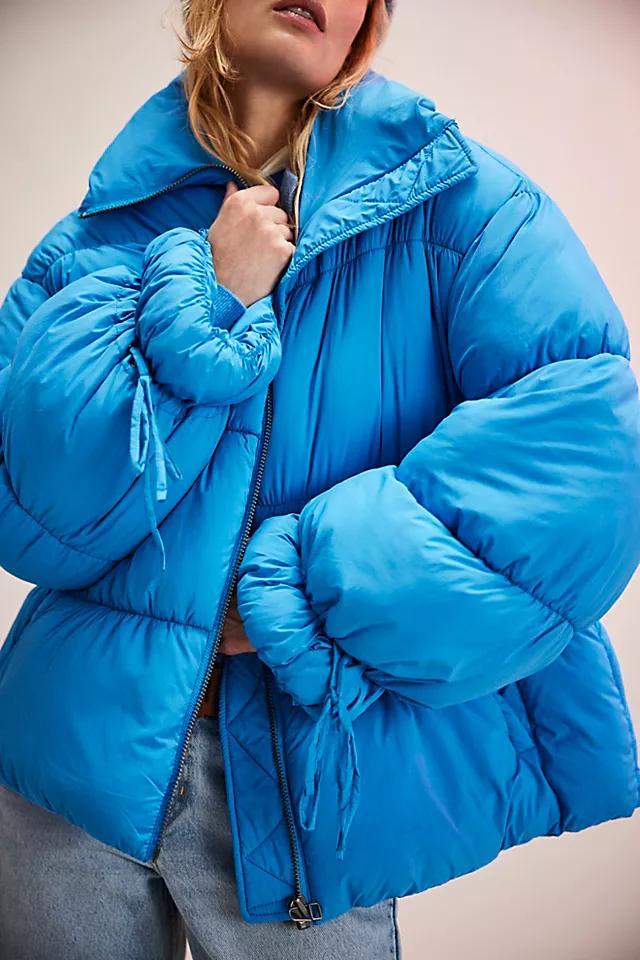 Solid Cotton Candy Puffer Product Image