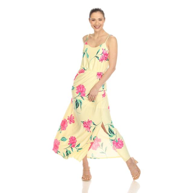 Floral Strap Maxi Dress Product Image