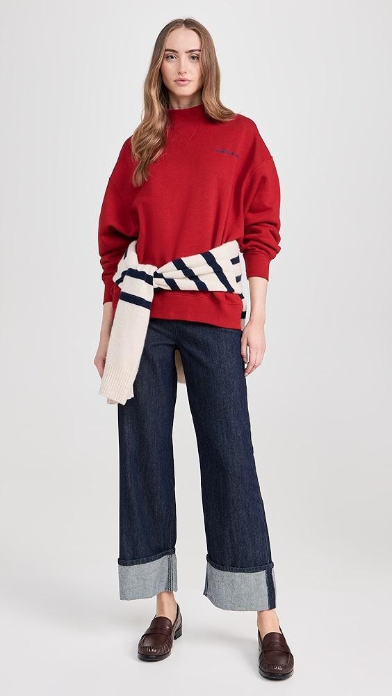 Polo Ralph Lauren Vintage Fleece Long Sleeve Sweatshirt | Shopbop Product Image