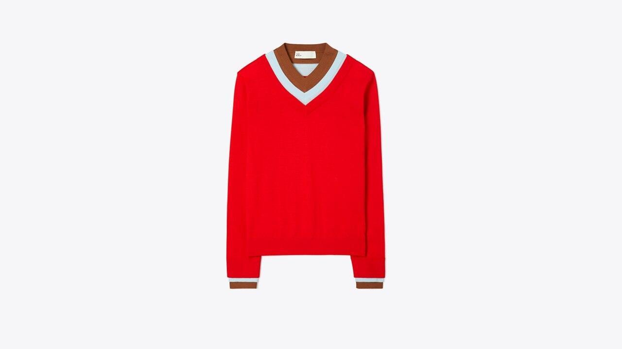 Triple Layer Colorblock Sweater Product Image