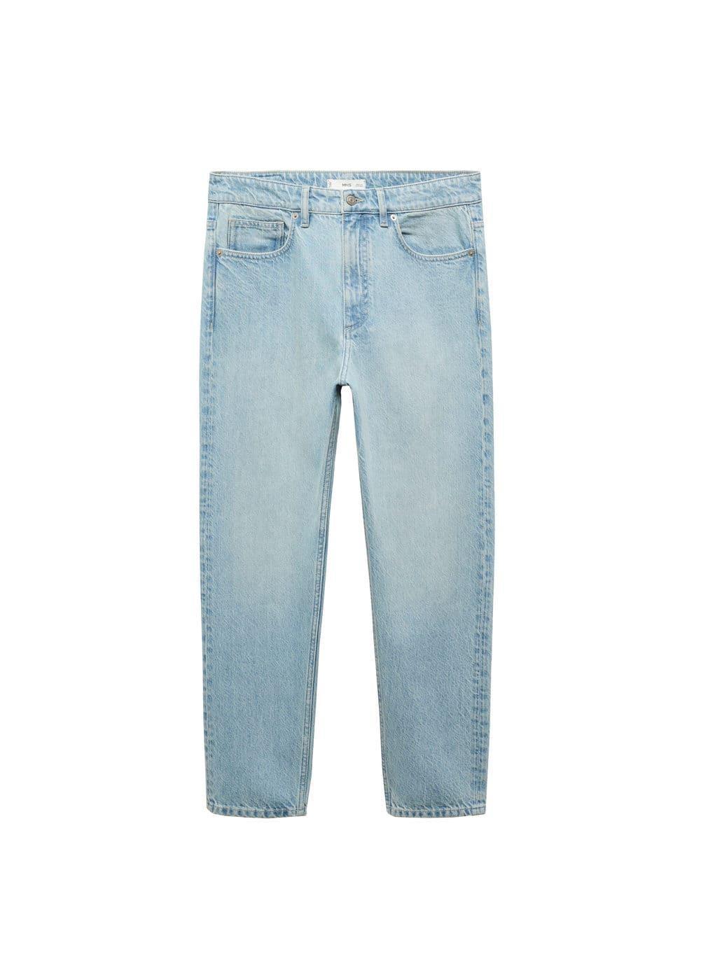 MANGO MAN - Tapered-fit jeans bleach blueMen Product Image