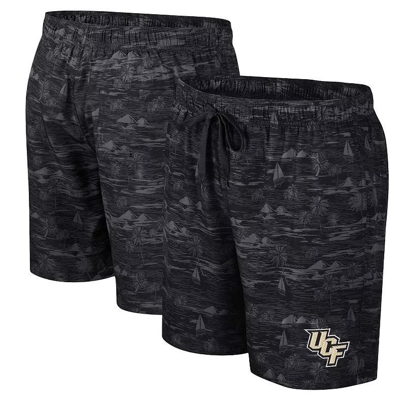 Mens Colosseum Navy Michigan Wolverines Ozark Swim Shorts Product Image