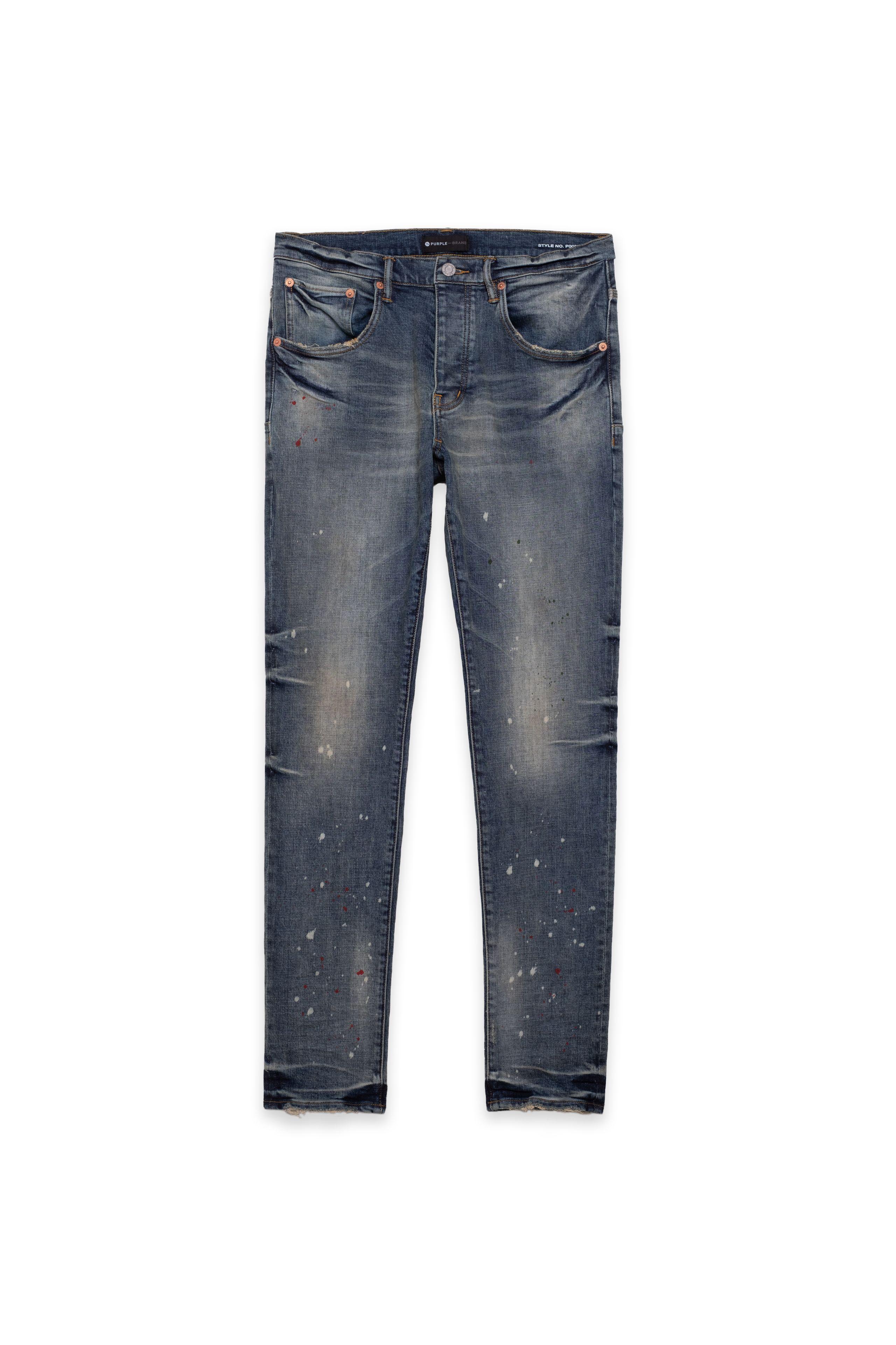 P002 Vintage Spotted Indigo Male Product Image