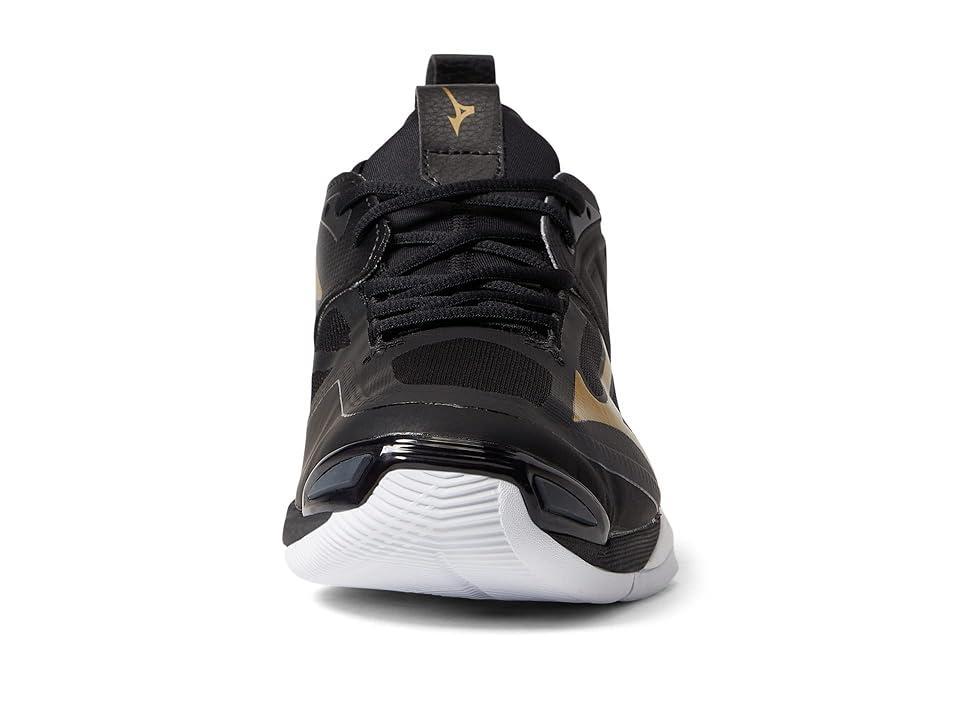 Mizuno Wave Momentum 2 (Black Men's Shoes Product Image