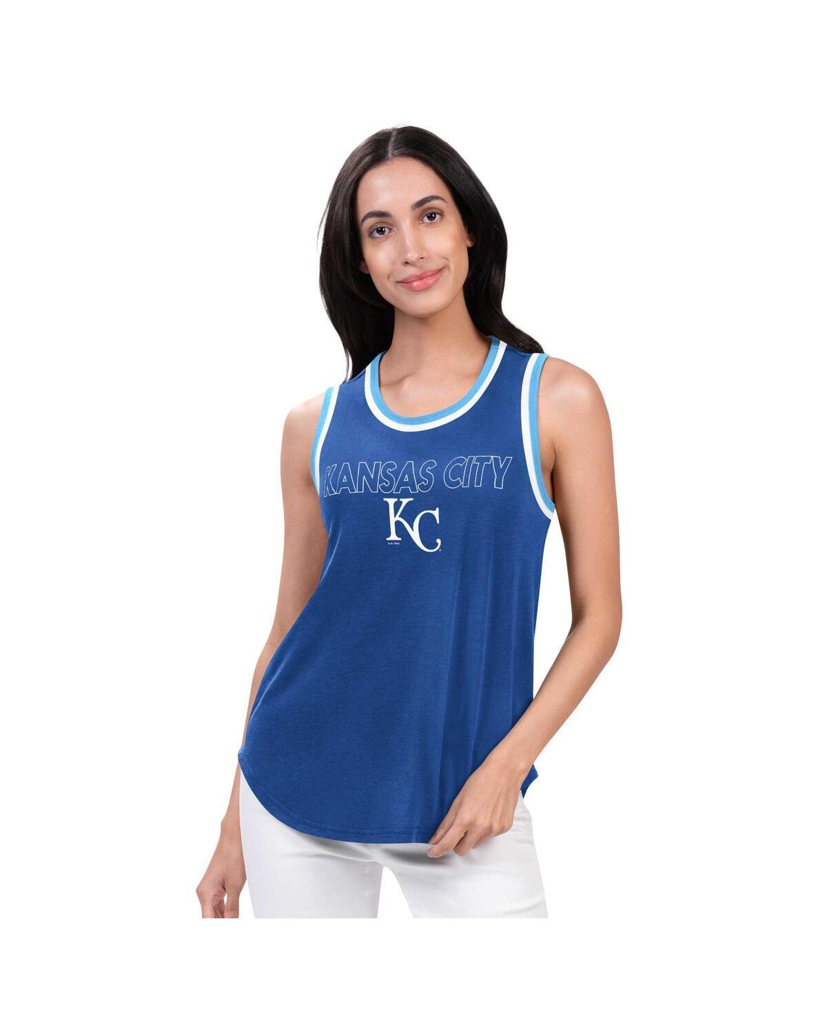 G-iii 4Her by Carl Banks Womens Royal Kansas City Royals Strategy Tank Top - Royal Product Image