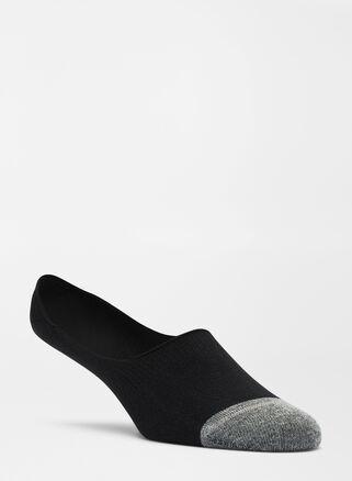 Peter Millar Mens Solid No-Show Socks | Color: Black | Size: OS Product Image