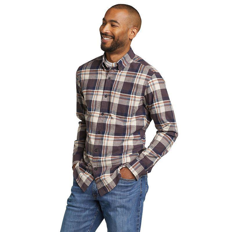 Mens Eddie Bauer Field Flannel Button-Down Shirt Product Image