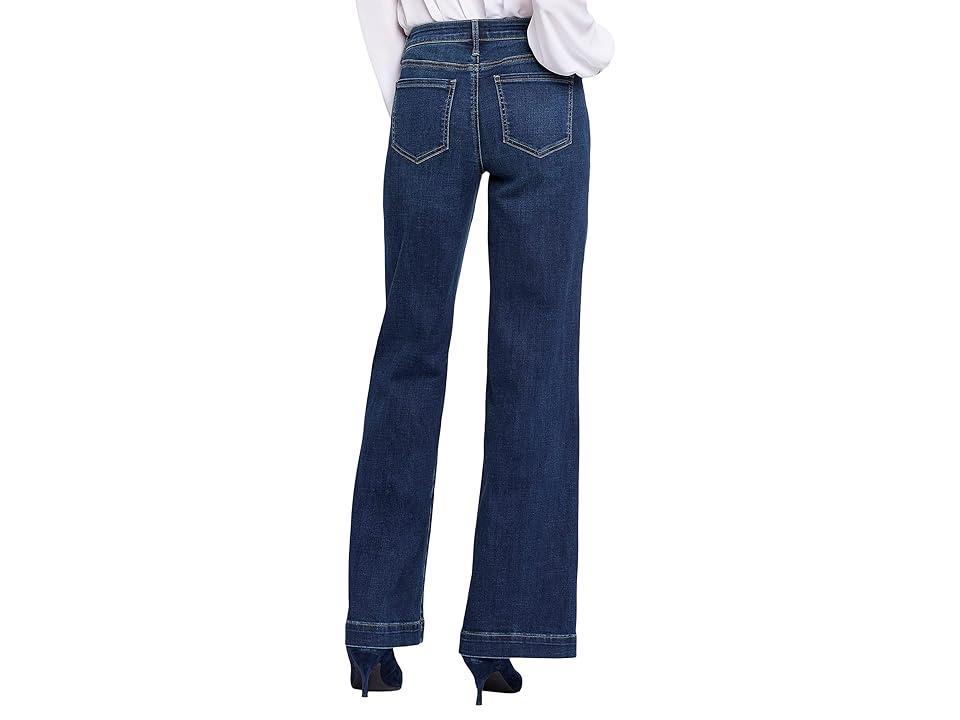 Nydj Womens Teresa Wide Leg 1.5 Hem Jeans Product Image