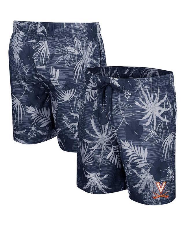 Mens Colosseum Navy Virginia Cavaliers What Else is New Swim Shorts Product Image