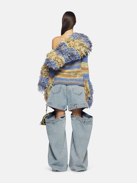 ''Ashton'' vintage blue long pants Product Image