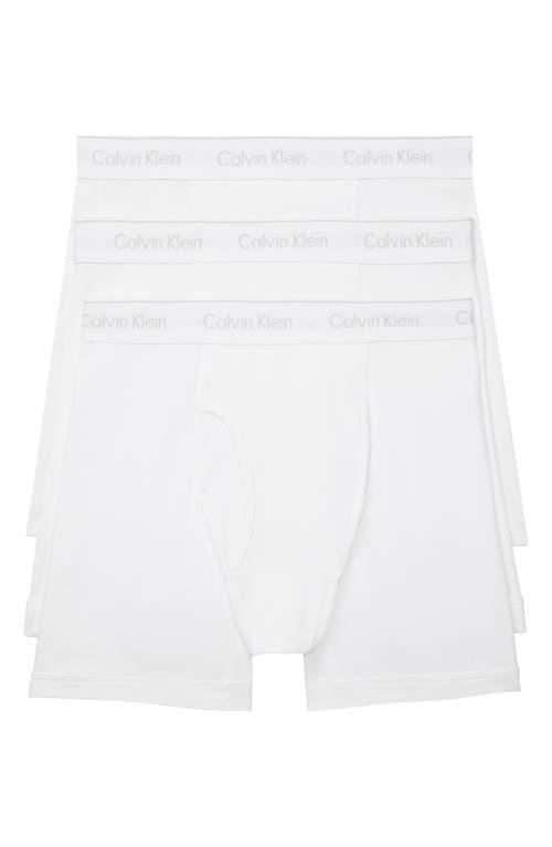 Calvin Klein Classics 3-Pack Cotton Boxer Briefs Product Image