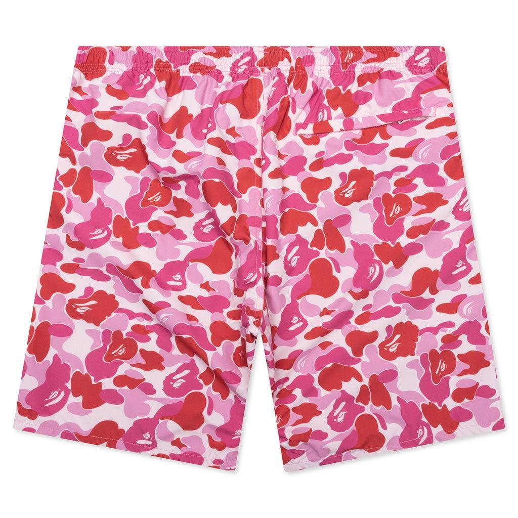 Abc Camo Beach Shorts - Pink Male Product Image