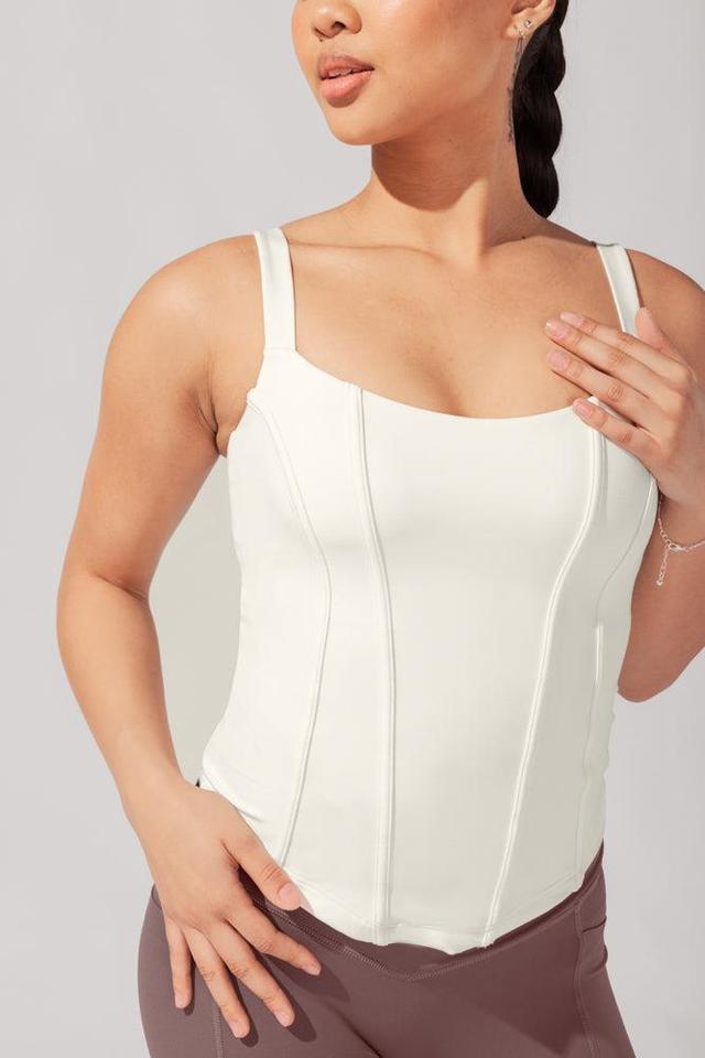 POPFLEX® Corset Cami - Coconut Cream Product Image